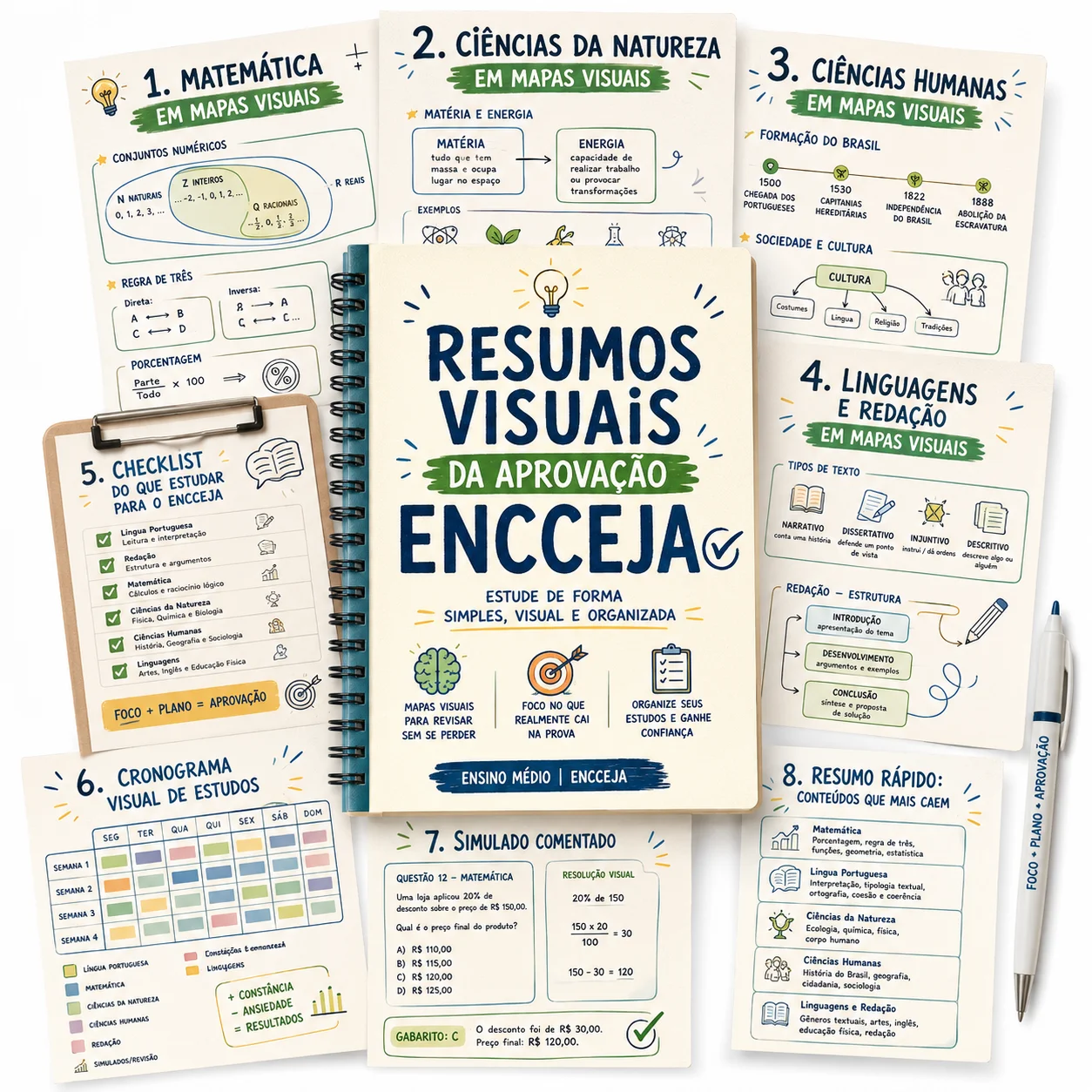 Resumos Visuais Encceja
